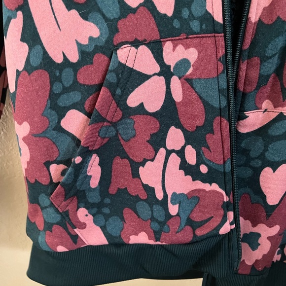 NWT Patterned fleece jacket - Picture 2 of 6